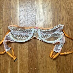 For Love and Lemons Bra polka dot